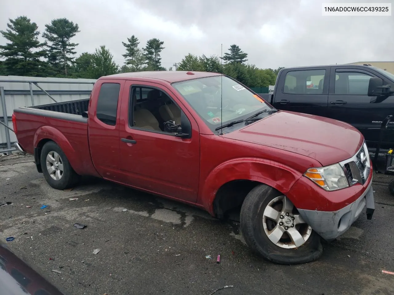 2012 Nissan Frontier Sv VIN: 1N6AD0CW6CC439325 Lot: 65633134