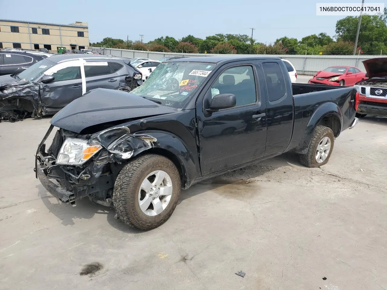 2012 Nissan Frontier S VIN: 1N6BD0CT0CC417041 Lot: 66577344