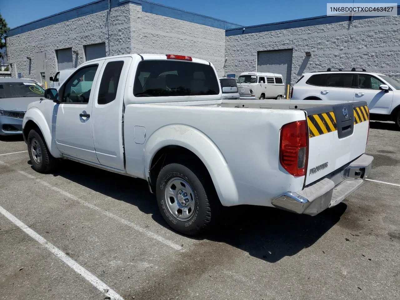 1N6BD0CTXCC463427 2012 Nissan Frontier S