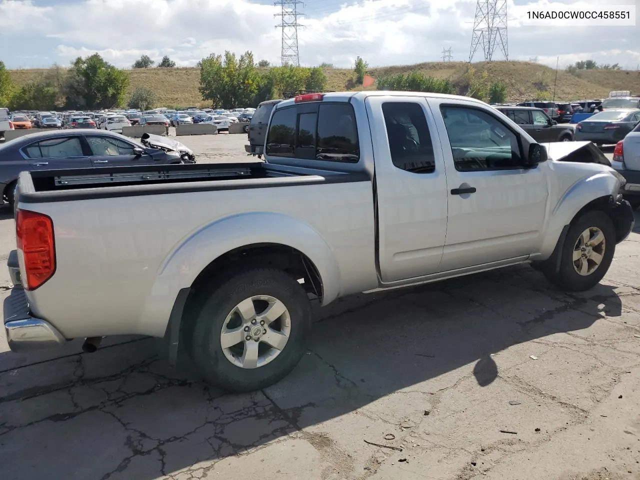 1N6AD0CW0CC458551 2012 Nissan Frontier Sv