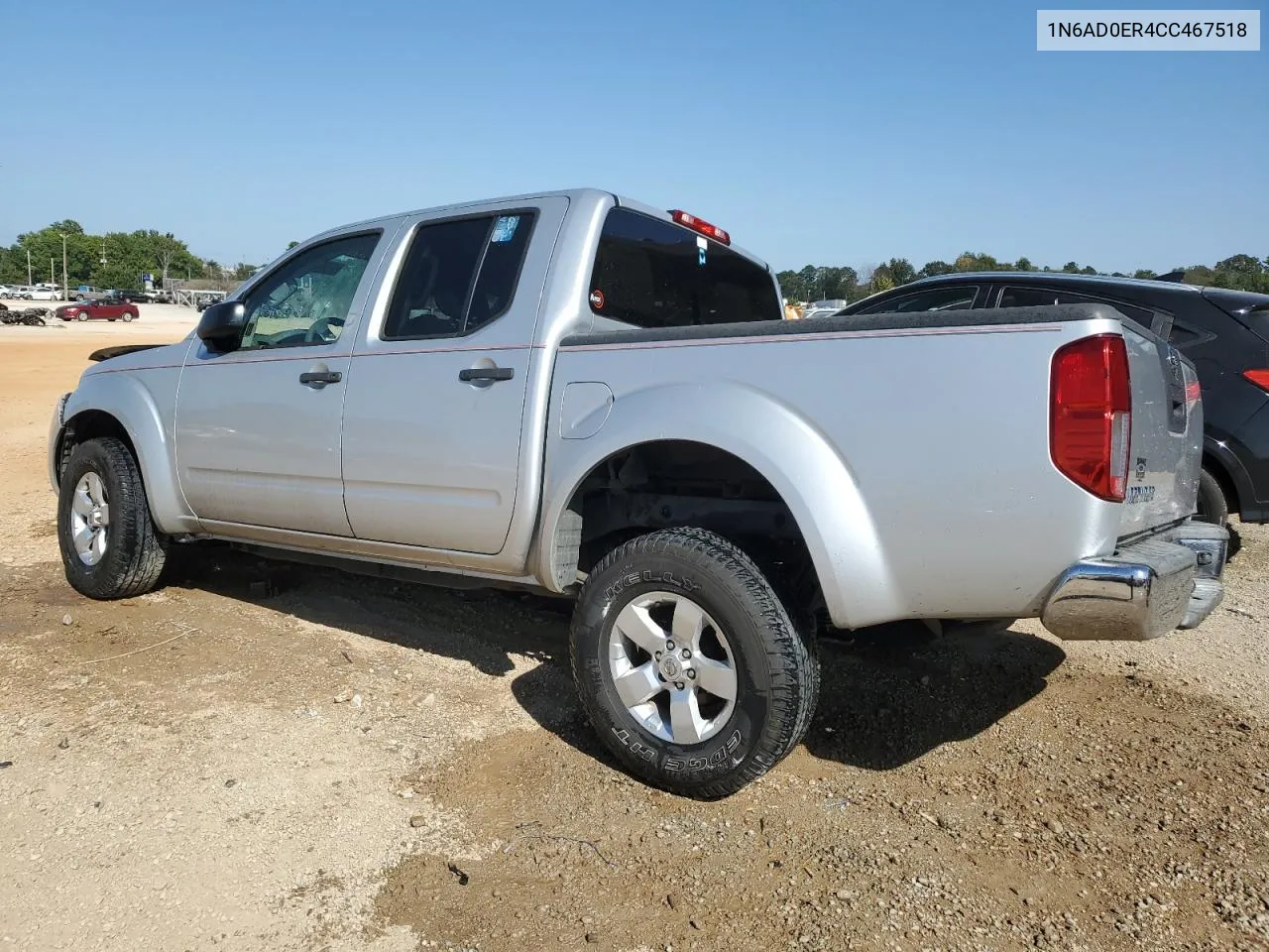 2012 Nissan Frontier S VIN: 1N6AD0ER4CC467518 Lot: 75602674