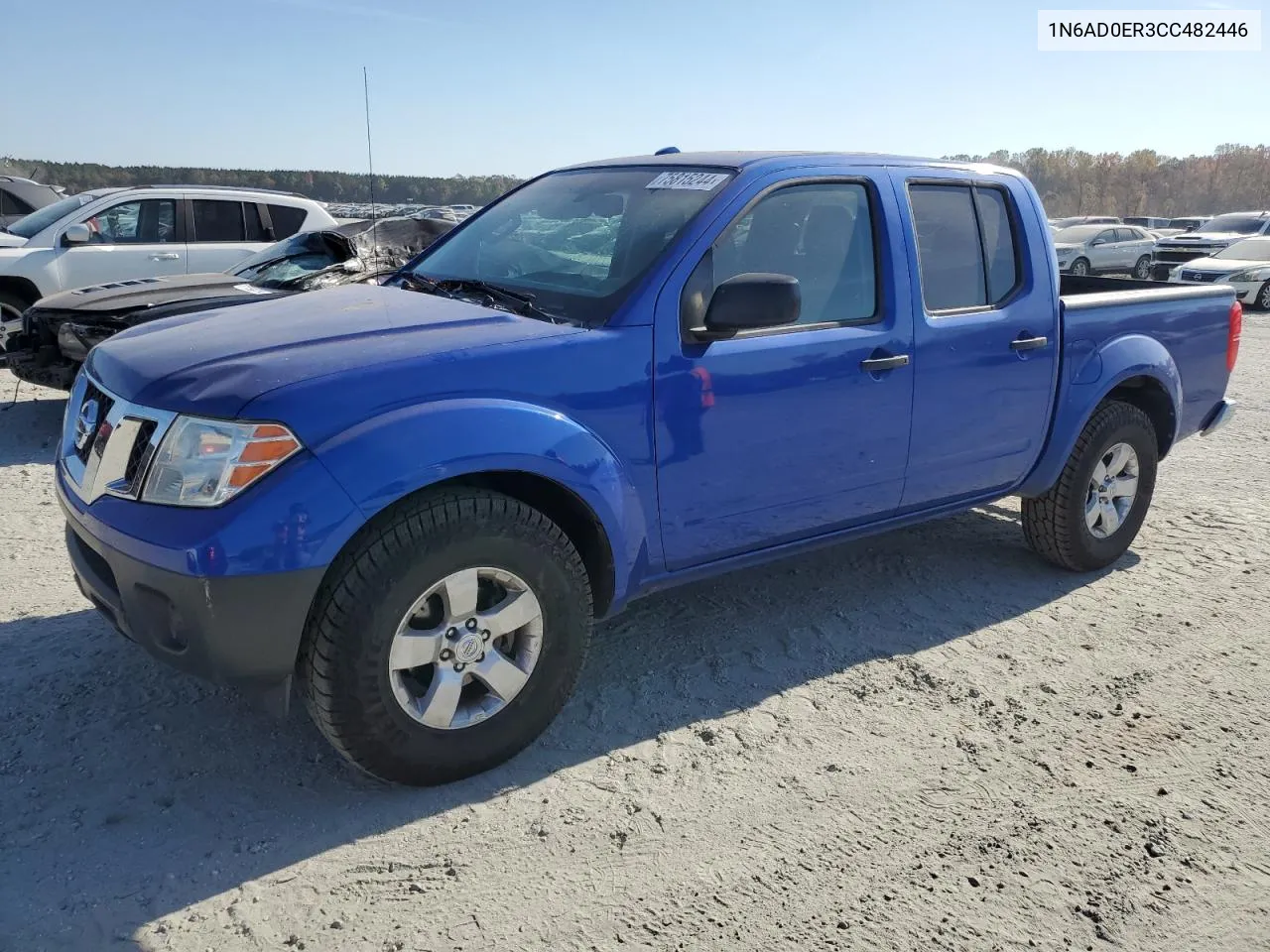 1N6AD0ER3CC482446 2012 Nissan Frontier S