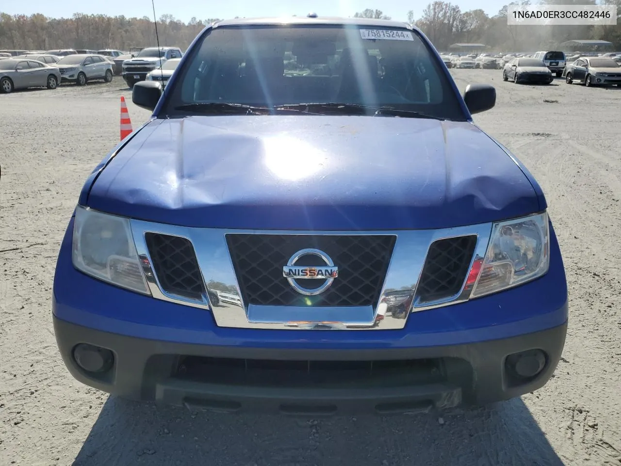 2012 Nissan Frontier S VIN: 1N6AD0ER3CC482446 Lot: 75815244