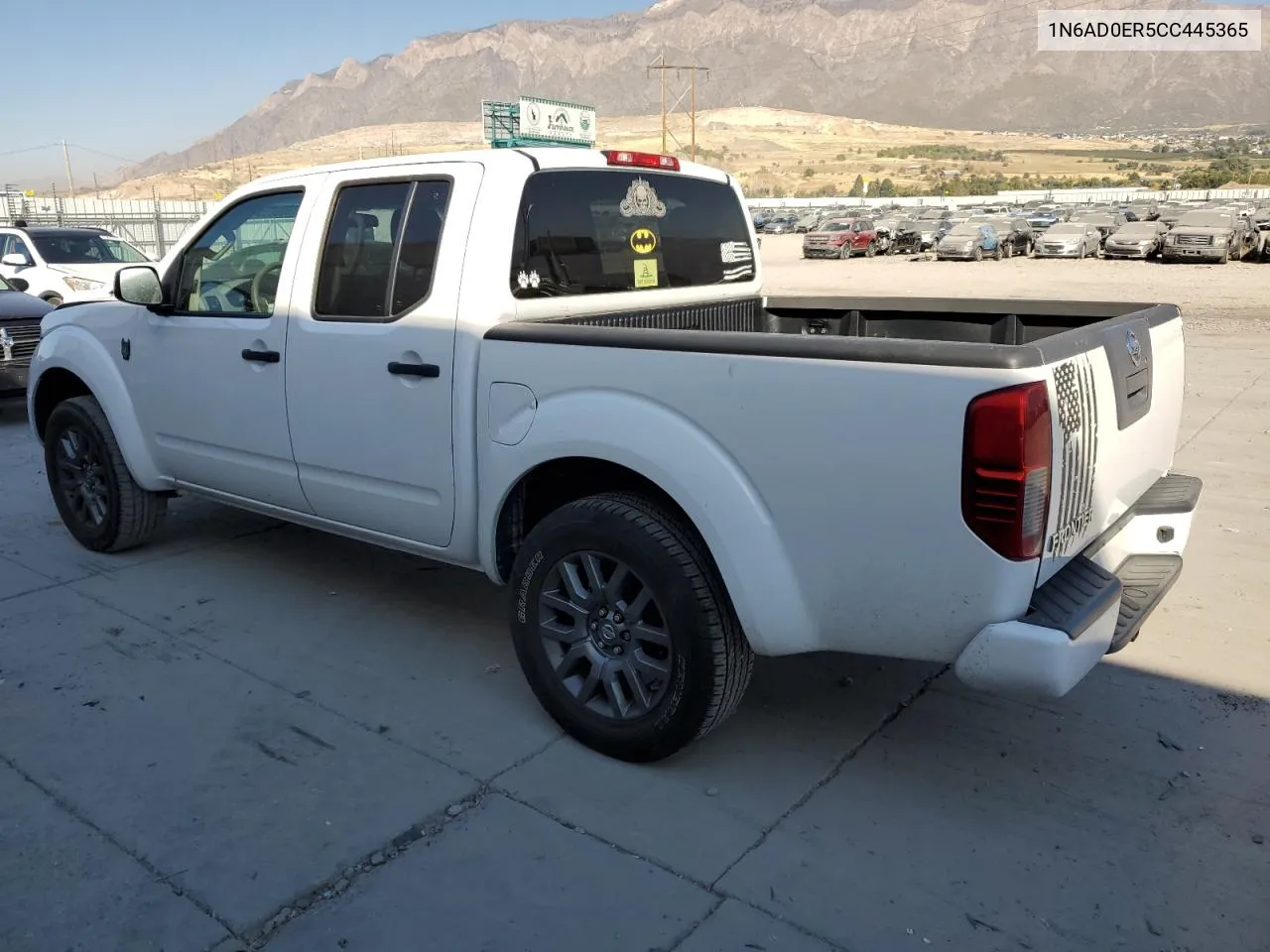 2012 Nissan Frontier S VIN: 1N6AD0ER5CC445365 Lot: 75902654