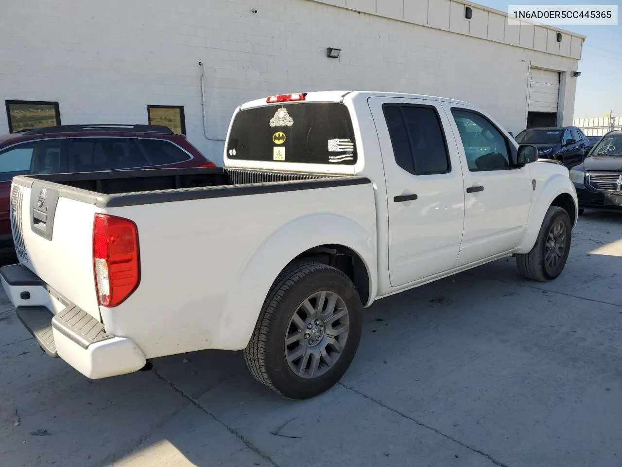 2012 Nissan Frontier S VIN: 1N6AD0ER5CC445365 Lot: 75902654