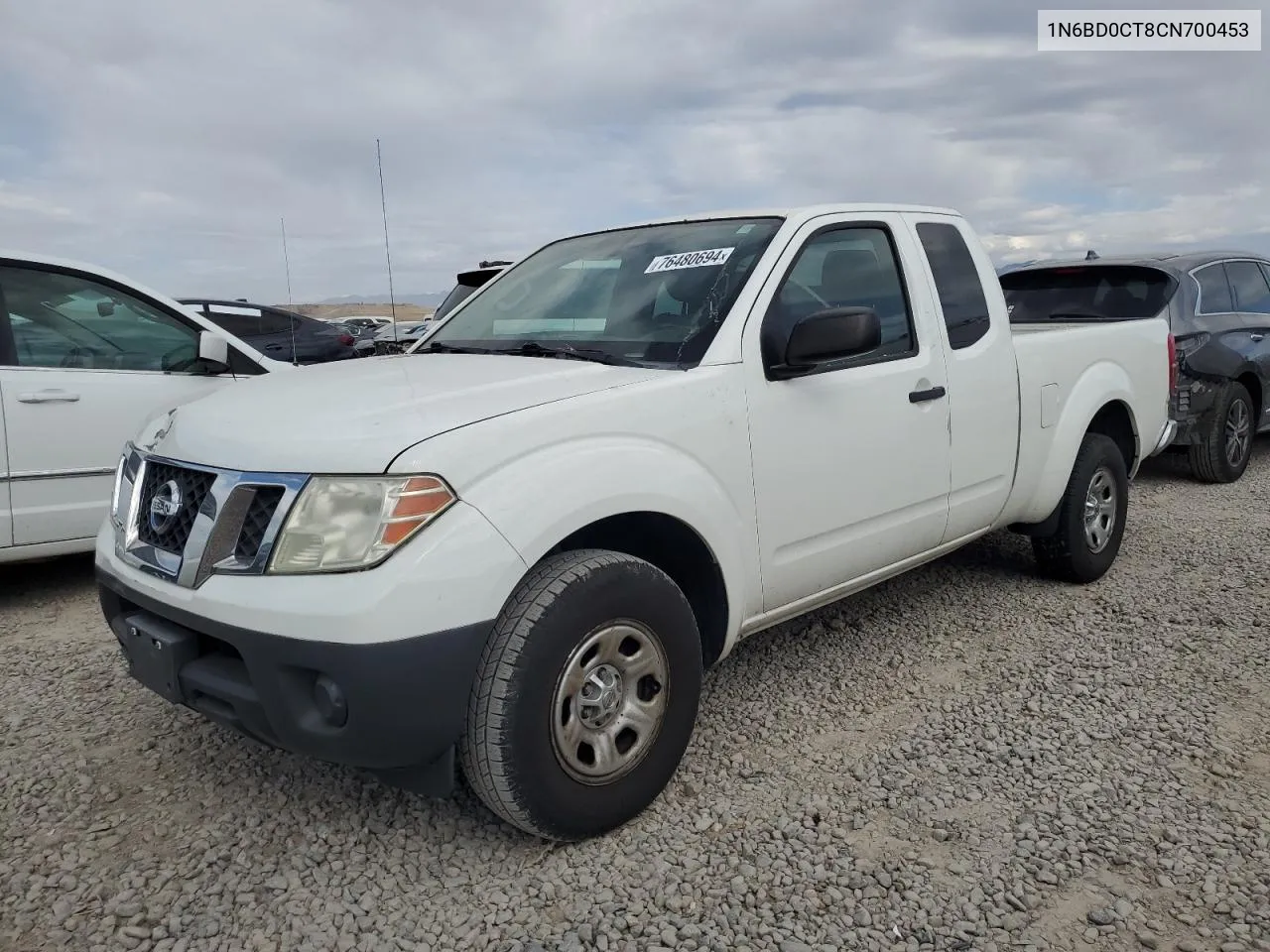 2012 Nissan Frontier S VIN: 1N6BD0CT8CN700453 Lot: 76480694