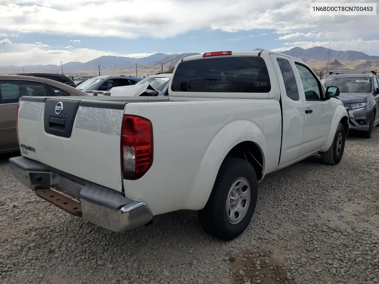 2012 Nissan Frontier S VIN: 1N6BD0CT8CN700453 Lot: 76480694