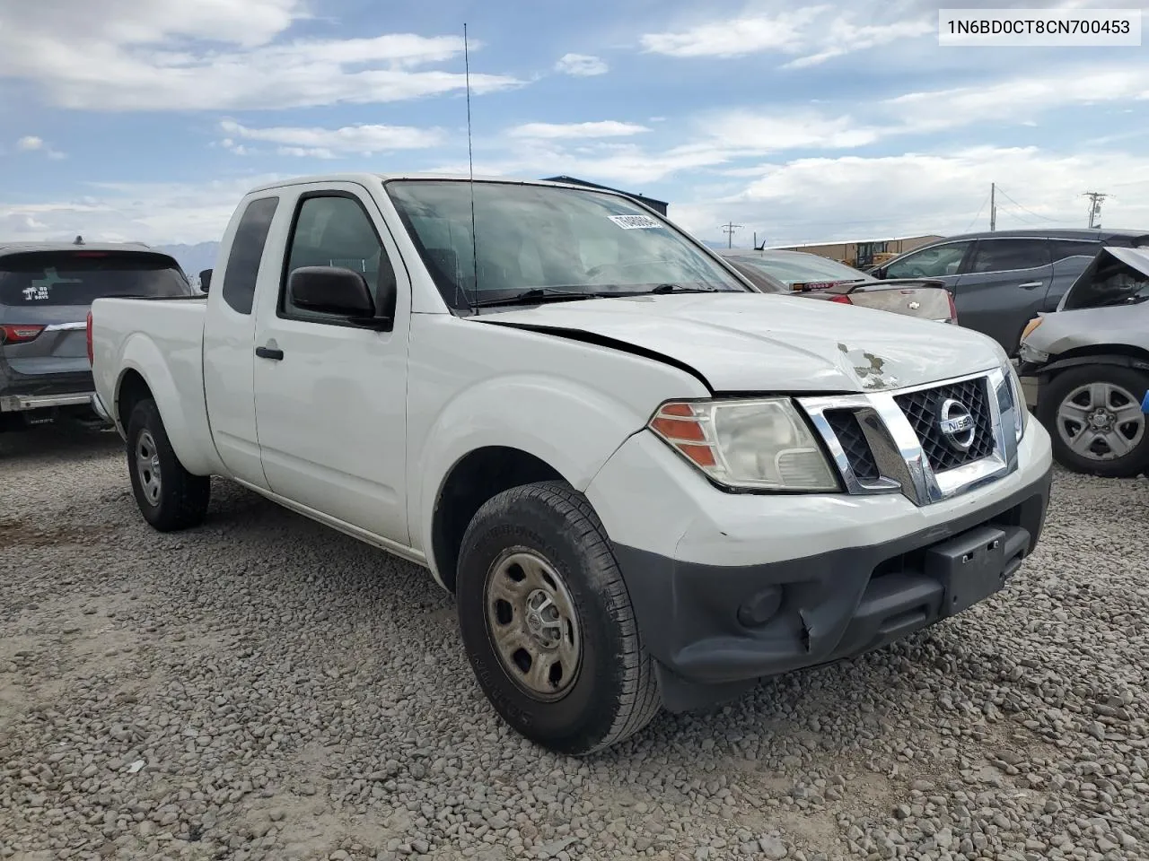 2012 Nissan Frontier S VIN: 1N6BD0CT8CN700453 Lot: 76480694