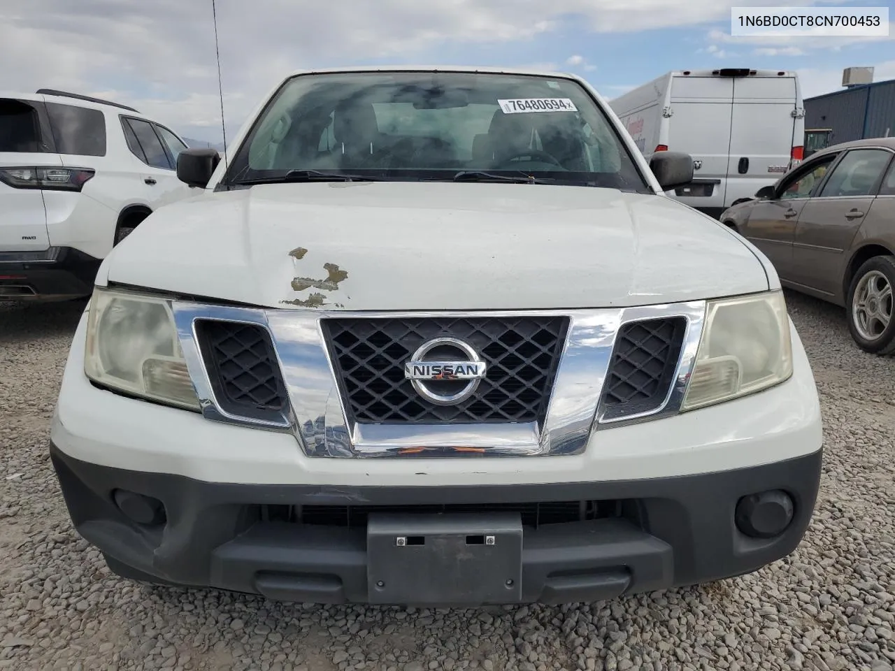 2012 Nissan Frontier S VIN: 1N6BD0CT8CN700453 Lot: 76480694