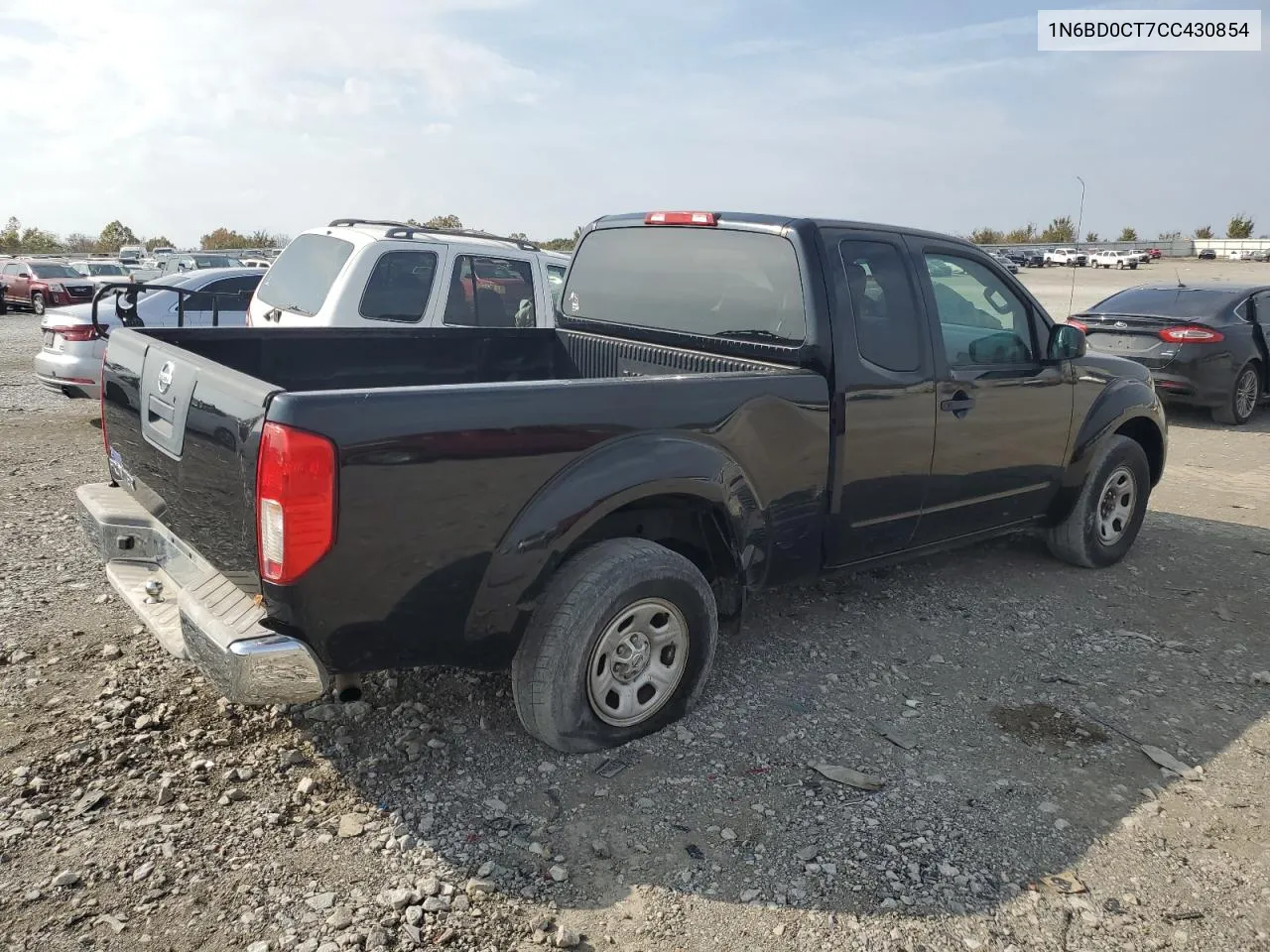 2012 Nissan Frontier S VIN: 1N6BD0CT7CC430854 Lot: 77102294