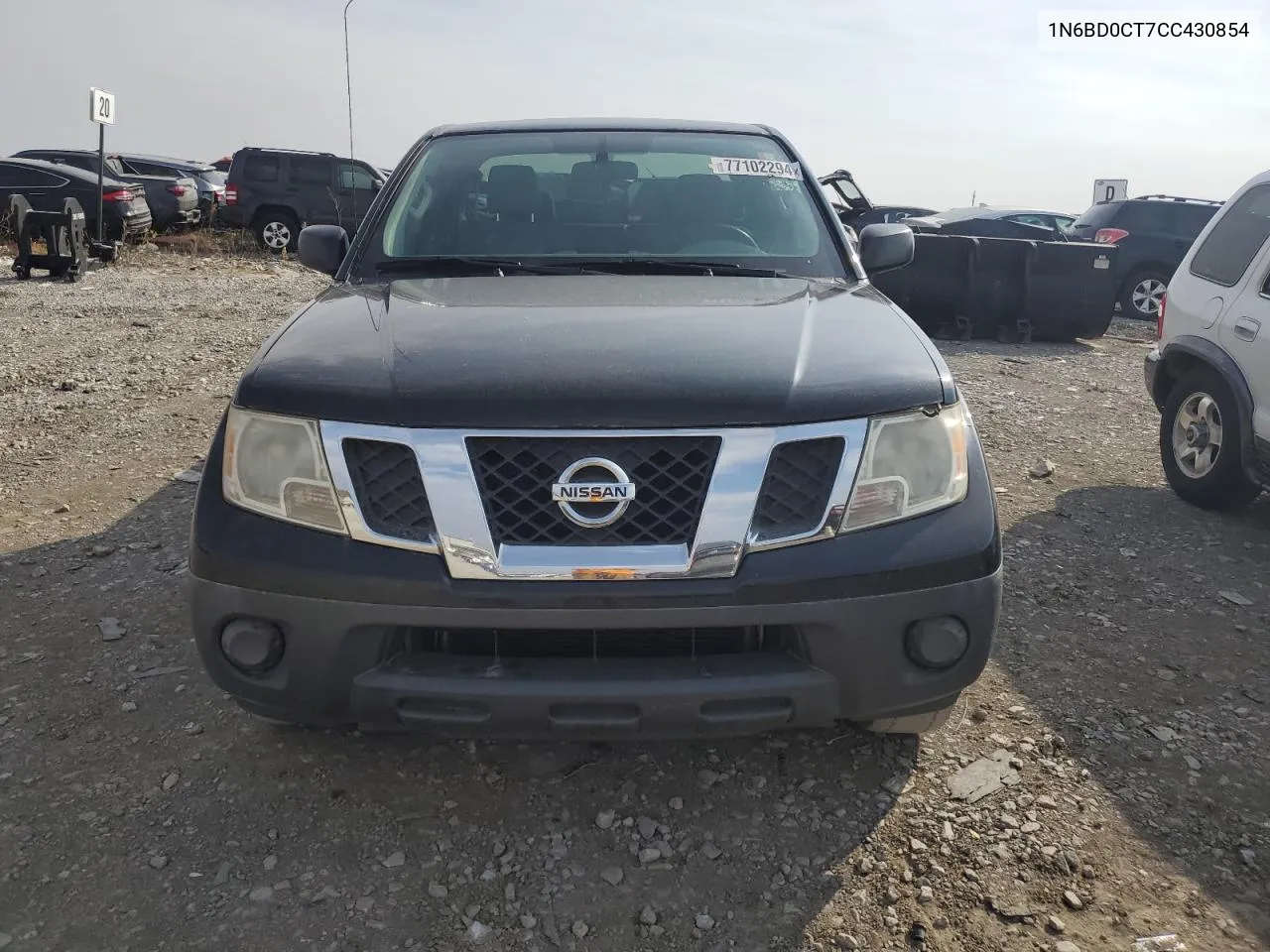 2012 Nissan Frontier S VIN: 1N6BD0CT7CC430854 Lot: 77102294