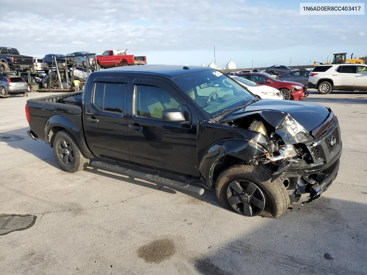 2012 Nissan Frontier S VIN: 1N6AD0ER8CC403417 Lot: 79305014