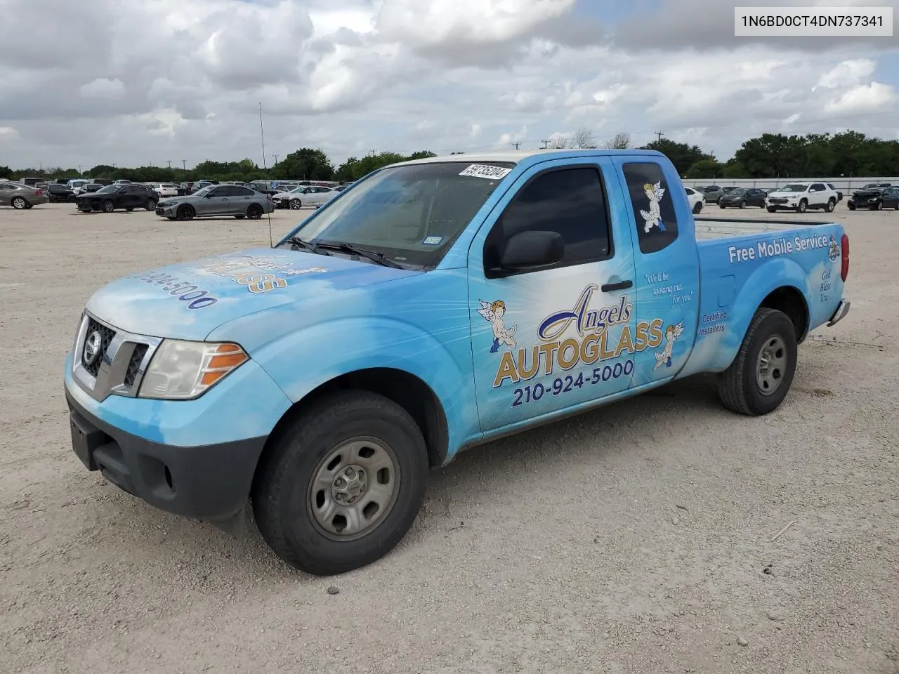 2013 Nissan Frontier S VIN: 1N6BD0CT4DN737341 Lot: 59735204