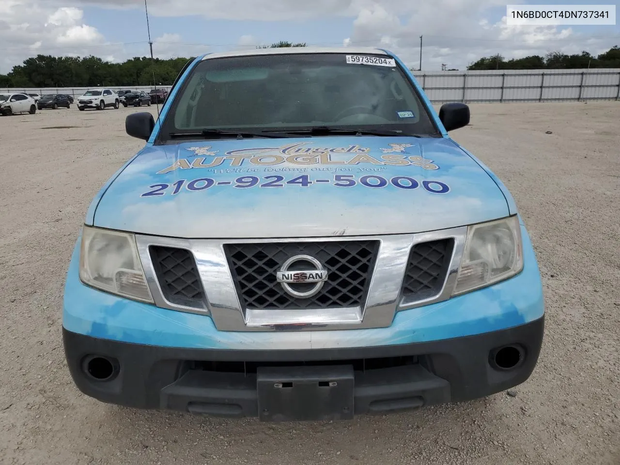 2013 Nissan Frontier S VIN: 1N6BD0CT4DN737341 Lot: 59735204