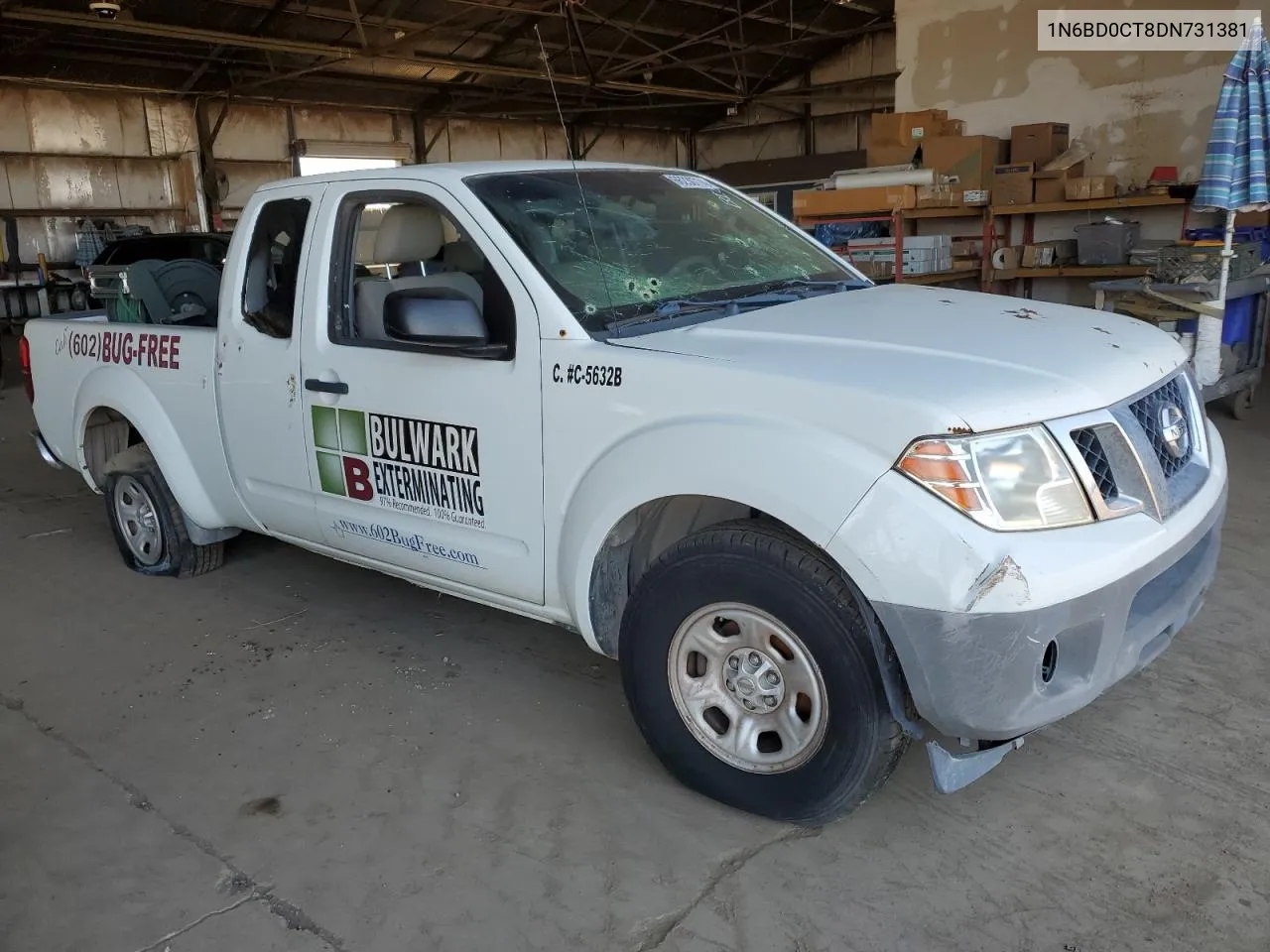 2013 Nissan Frontier S VIN: 1N6BD0CT8DN731381 Lot: 66230774