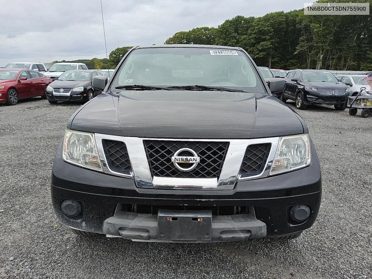 2013 Nissan Frontier S VIN: 1N6BD0CT5DN755900 Lot: 72136604