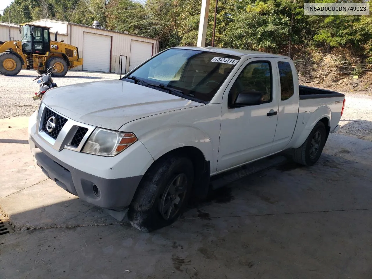 1N6AD0CU0DN749023 2013 Nissan Frontier Sv