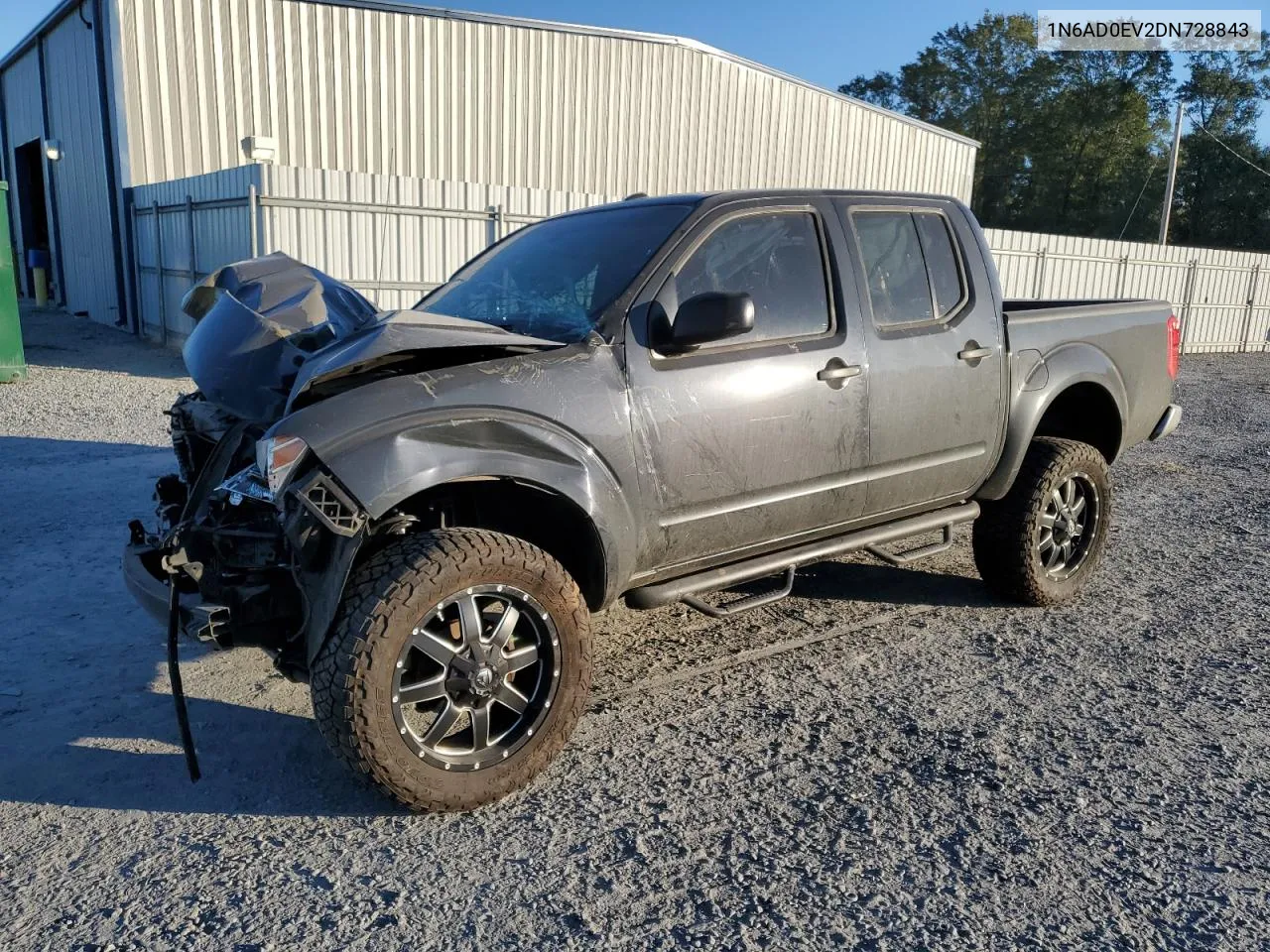 1N6AD0EV2DN728843 2013 Nissan Frontier S