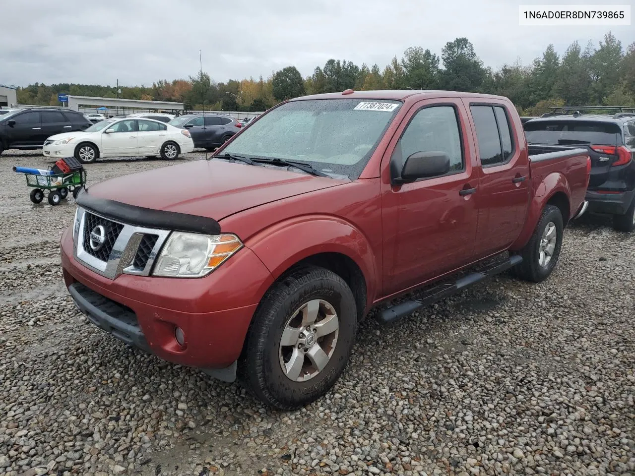 2013 Nissan Frontier S VIN: 1N6AD0ER8DN739865 Lot: 77387024