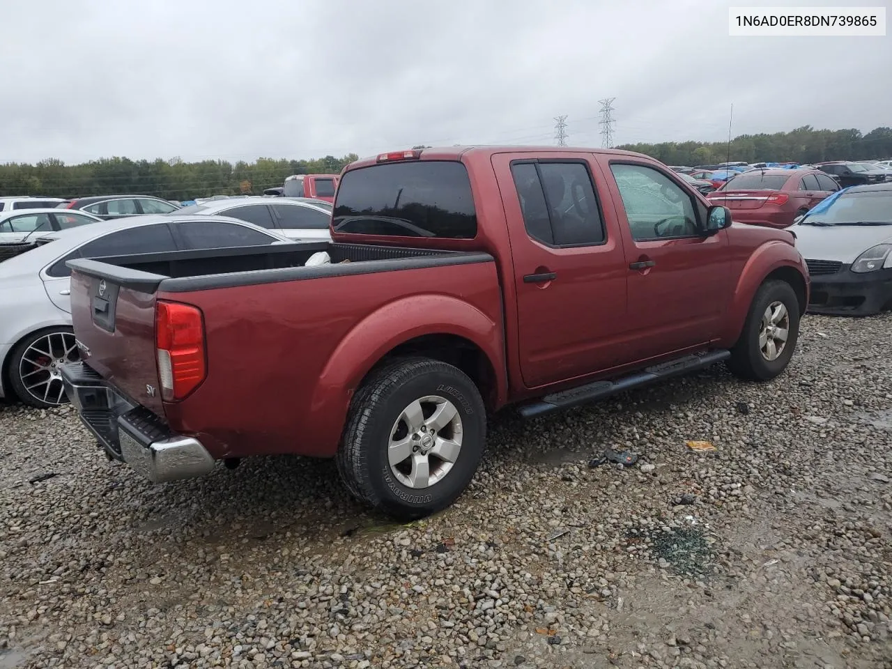 2013 Nissan Frontier S VIN: 1N6AD0ER8DN739865 Lot: 77387024