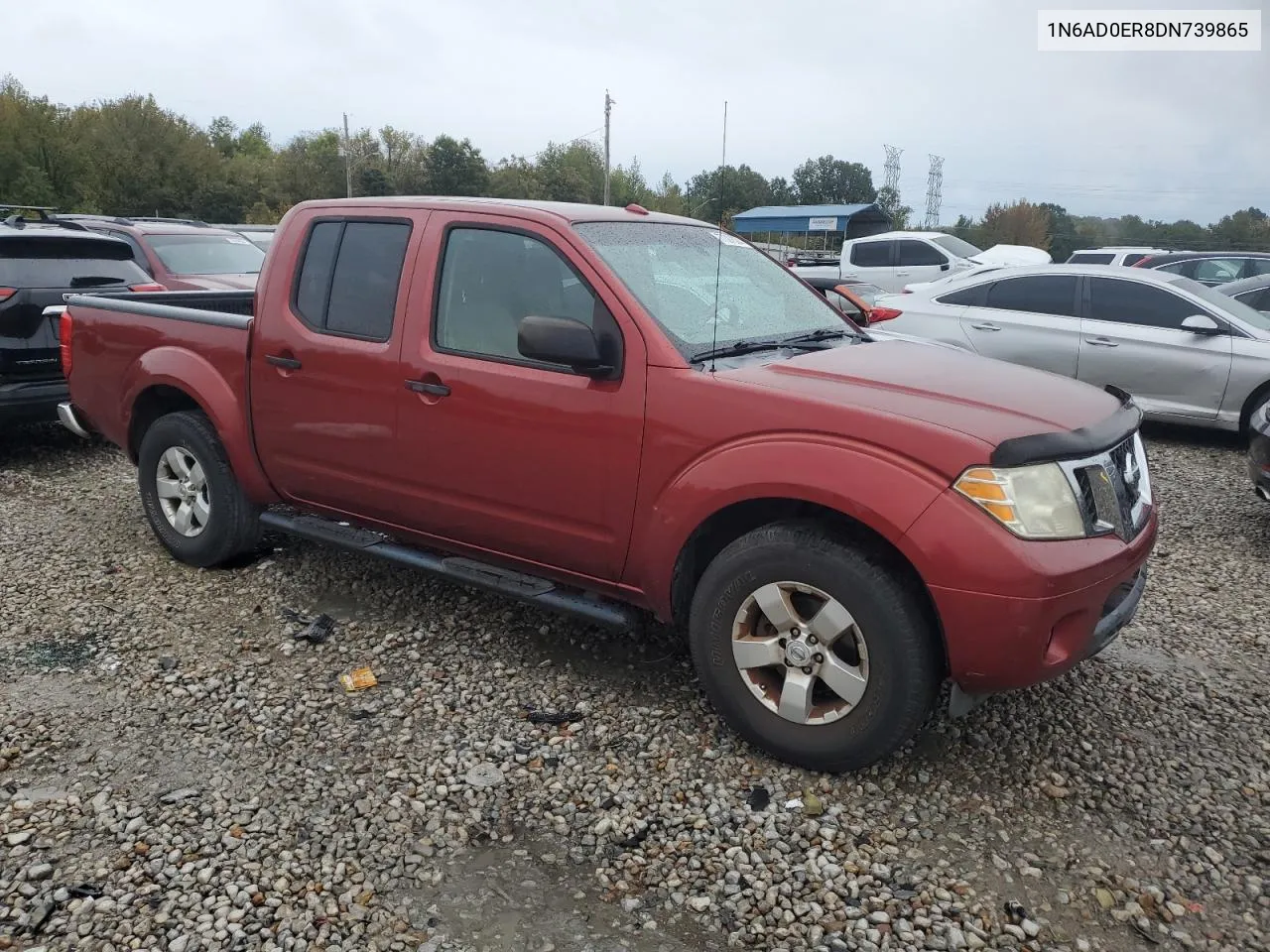 2013 Nissan Frontier S VIN: 1N6AD0ER8DN739865 Lot: 77387024