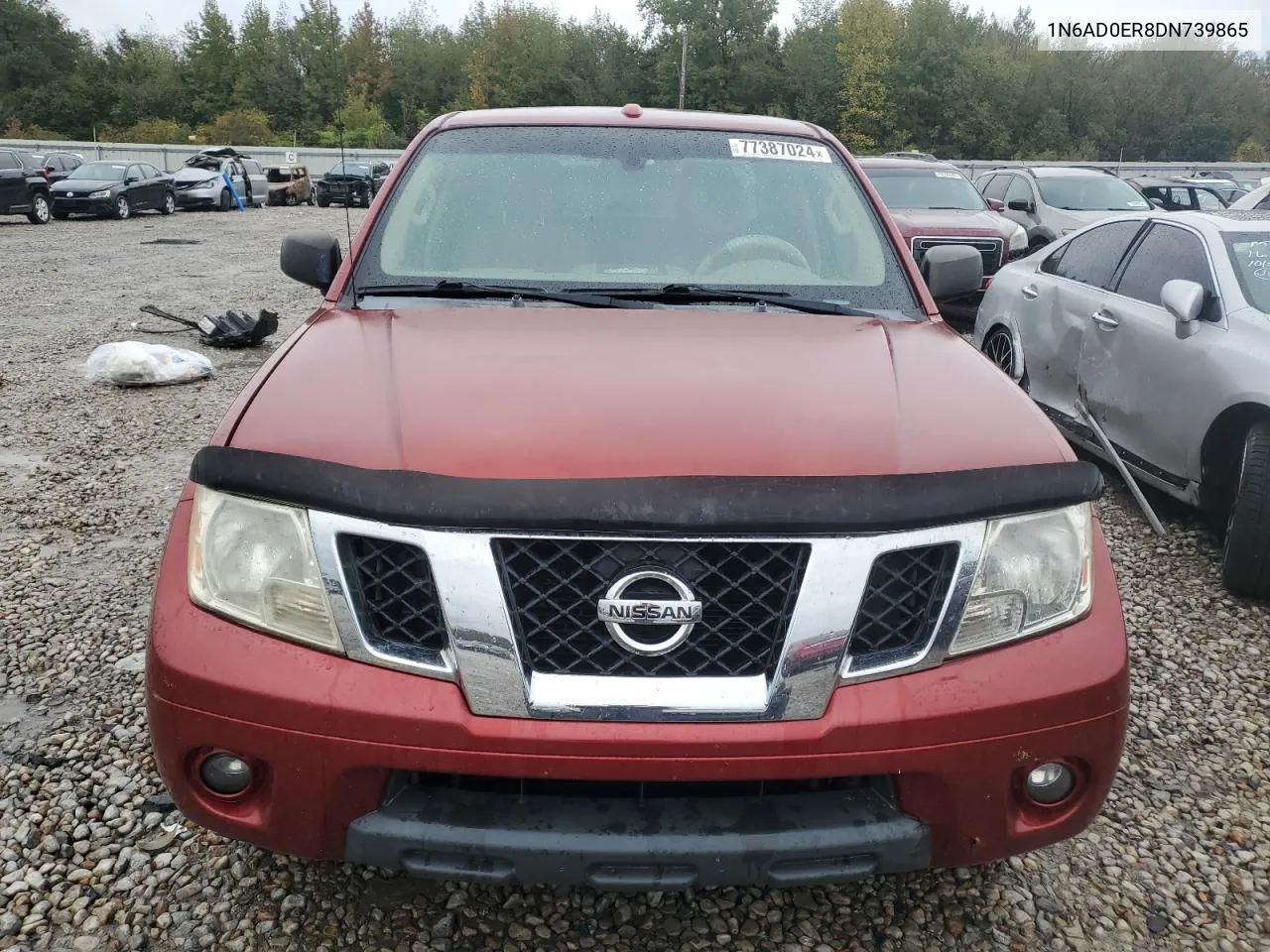 2013 Nissan Frontier S VIN: 1N6AD0ER8DN739865 Lot: 77387024