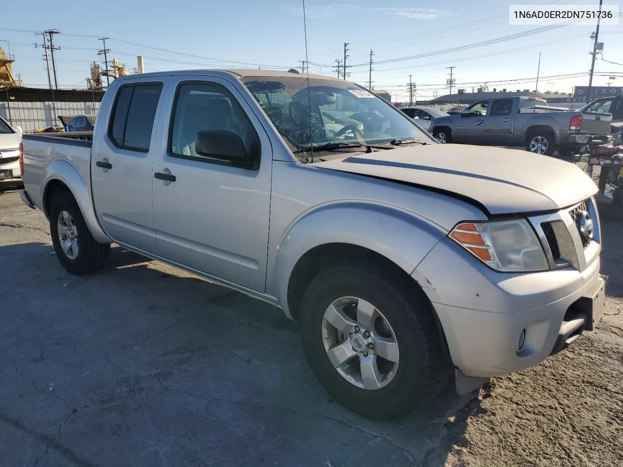 2013 Nissan Frontier S VIN: 1N6AD0ER2DN751736 Lot: 77641724