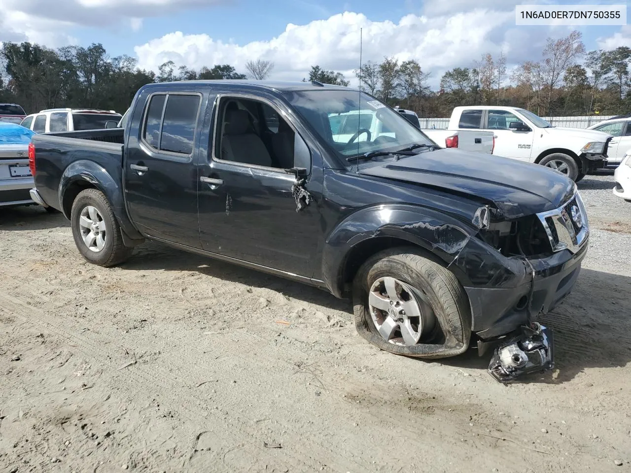 2013 Nissan Frontier S VIN: 1N6AD0ER7DN750355 Lot: 78734484