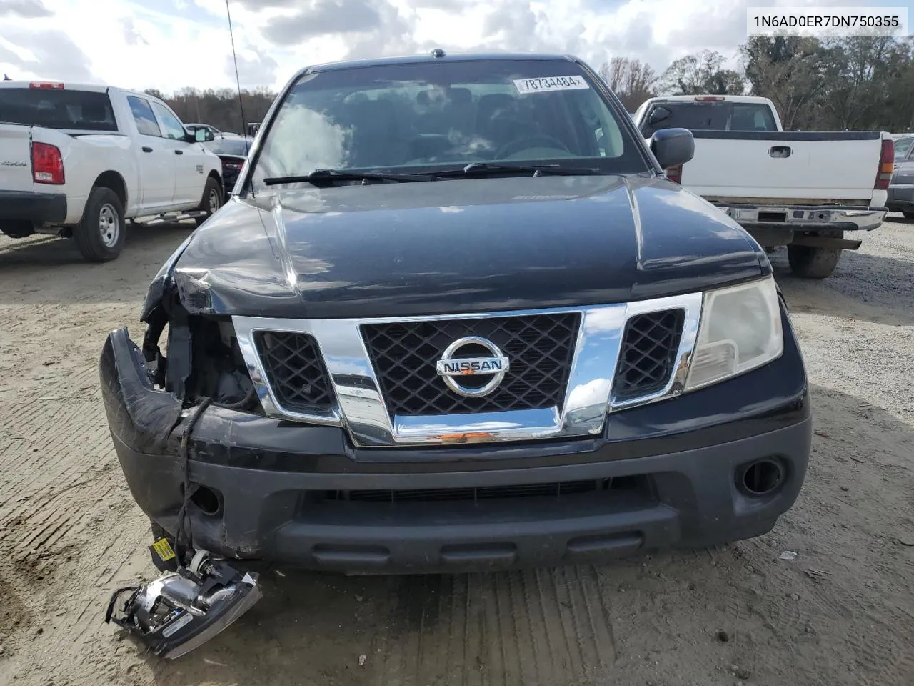 2013 Nissan Frontier S VIN: 1N6AD0ER7DN750355 Lot: 78734484