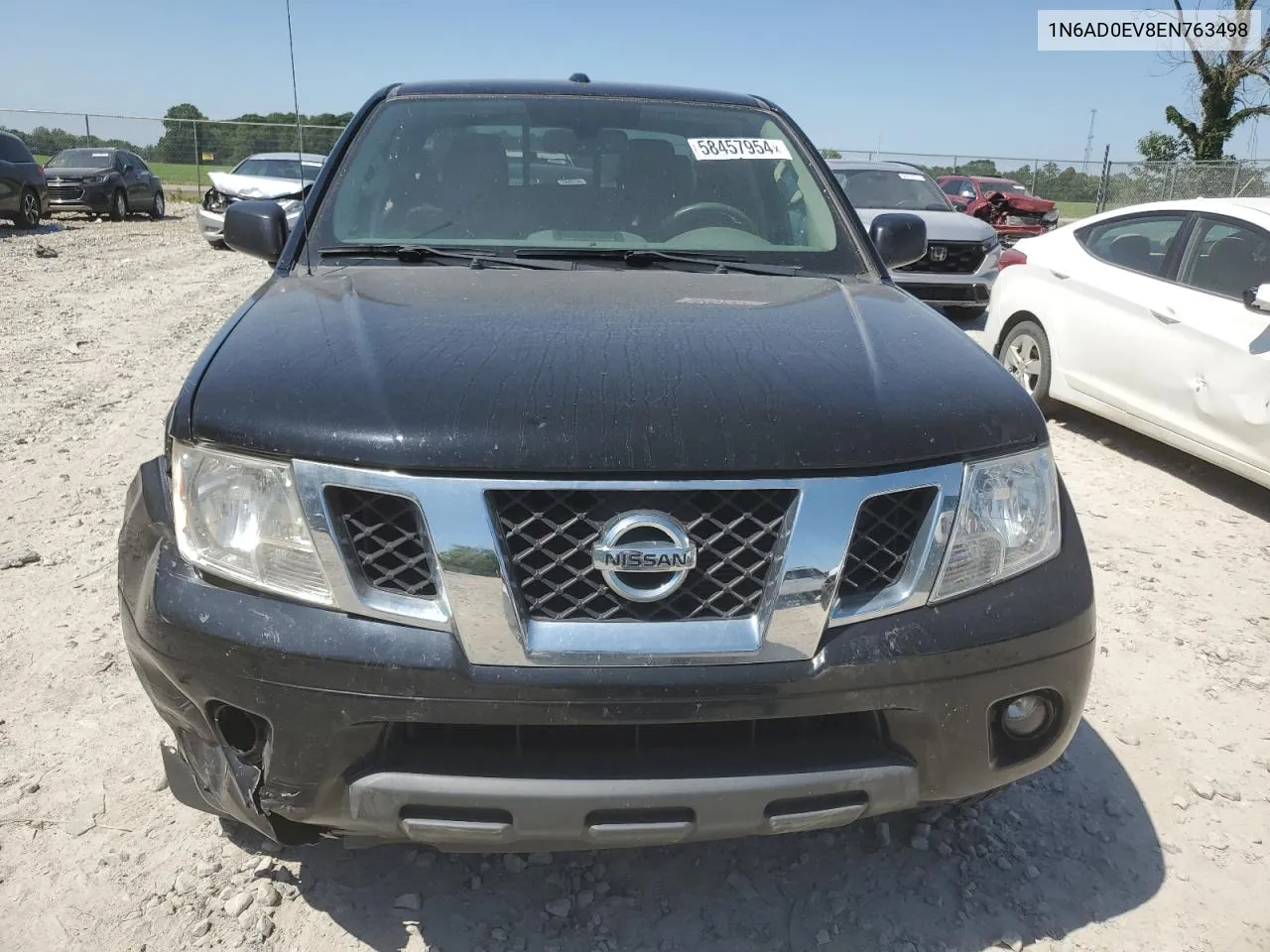 2014 Nissan Frontier S VIN: 1N6AD0EV8EN763498 Lot: 58457954