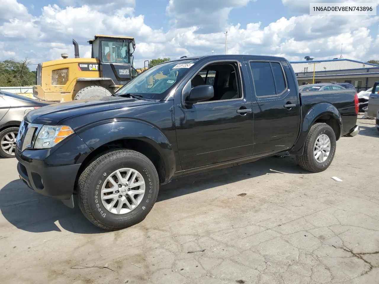 2014 Nissan Frontier S VIN: 1N6AD0EV8EN743896 Lot: 63397354