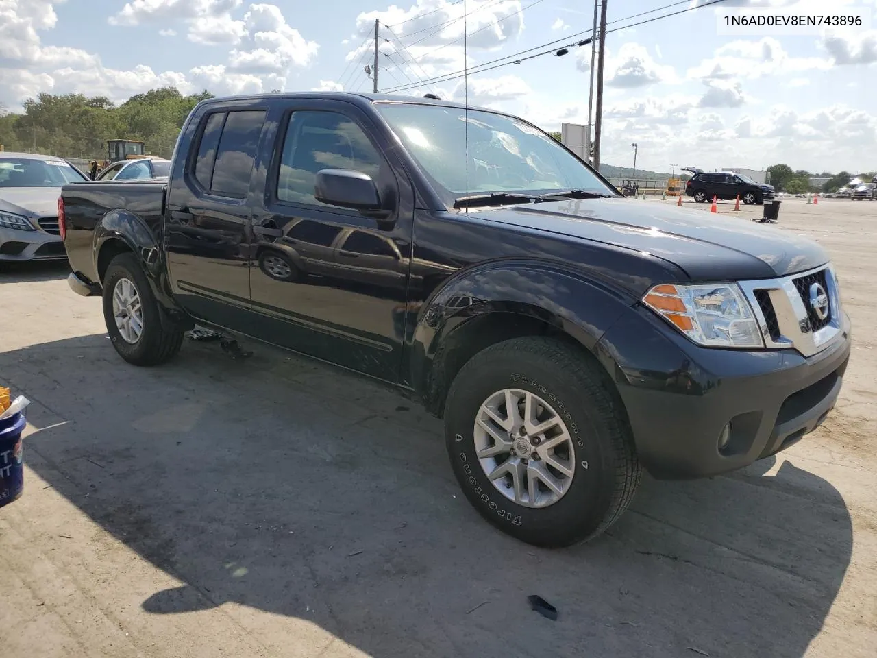 2014 Nissan Frontier S VIN: 1N6AD0EV8EN743896 Lot: 63397354