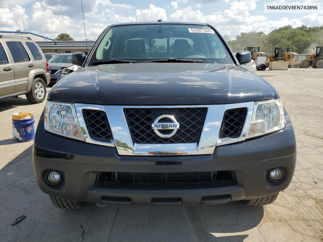 2014 Nissan Frontier S VIN: 1N6AD0EV8EN743896 Lot: 63397354