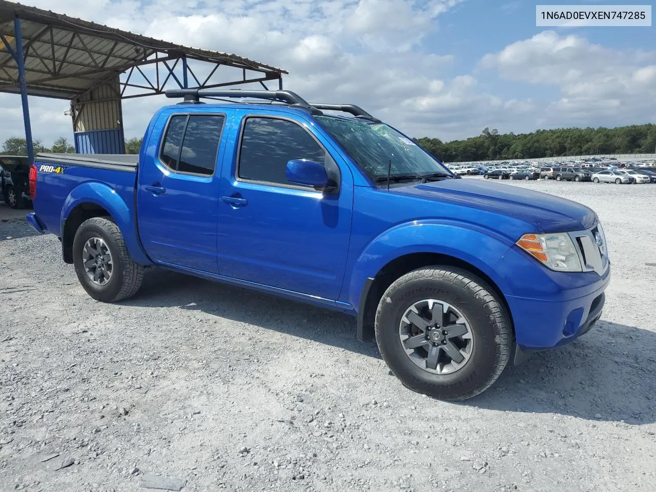 2014 Nissan Frontier S VIN: 1N6AD0EVXEN747285 Lot: 71704004