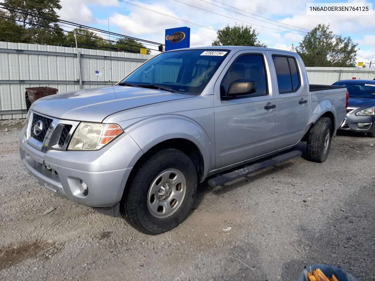 2014 Nissan Frontier S VIN: 1N6AD0ER3EN764125 Lot: 72582734