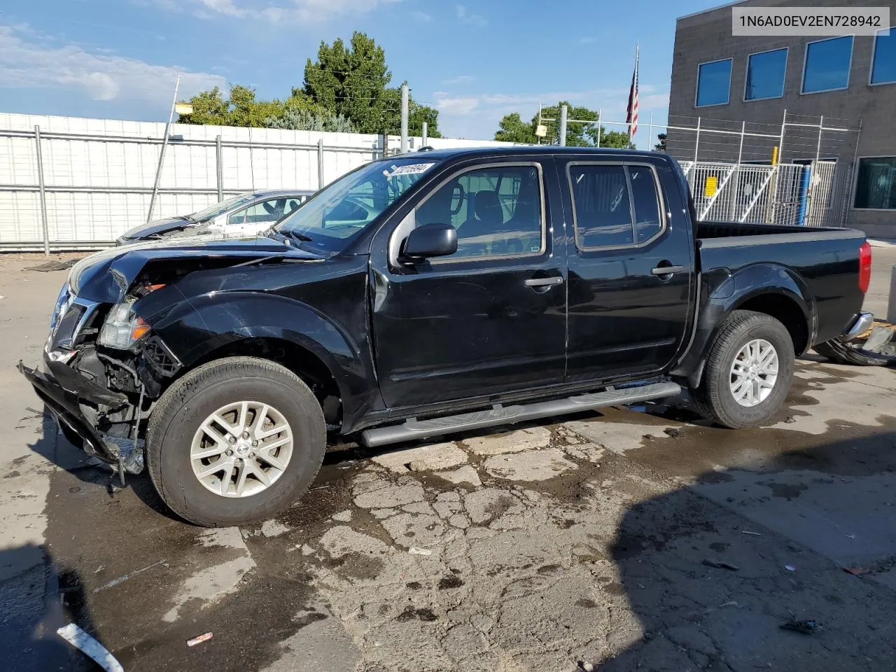 2014 Nissan Frontier S VIN: 1N6AD0EV2EN728942 Lot: 73215994