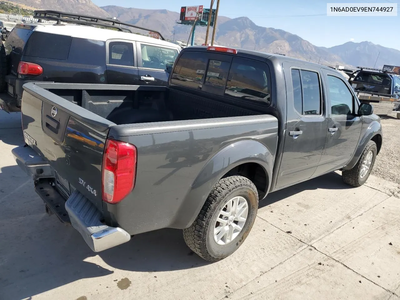 2014 Nissan Frontier S VIN: 1N6AD0EV9EN744927 Lot: 75553674