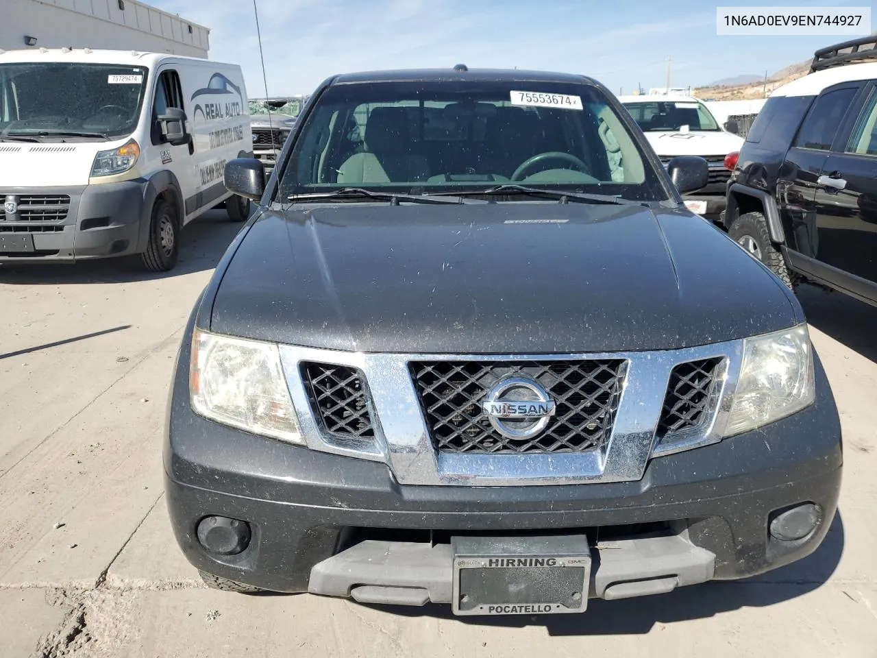 2014 Nissan Frontier S VIN: 1N6AD0EV9EN744927 Lot: 75553674