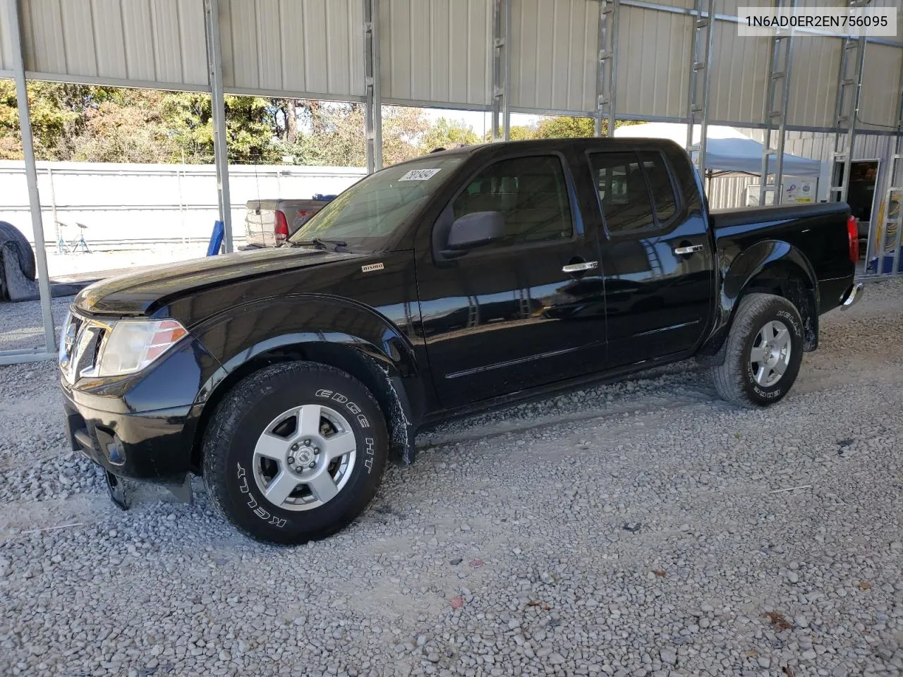 2014 Nissan Frontier S VIN: 1N6AD0ER2EN756095 Lot: 75813494