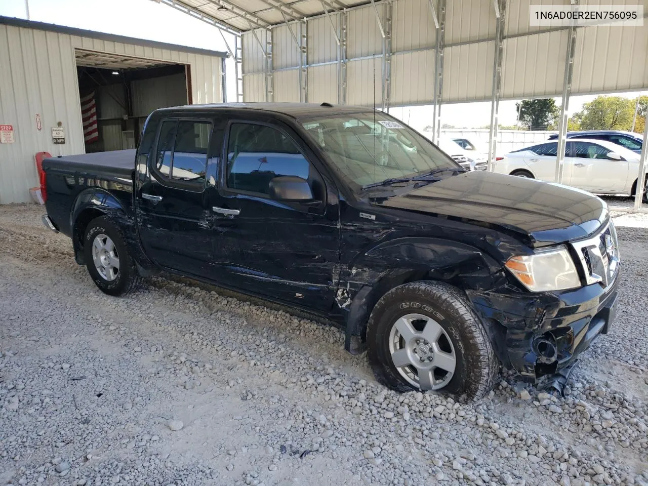 2014 Nissan Frontier S VIN: 1N6AD0ER2EN756095 Lot: 75813494