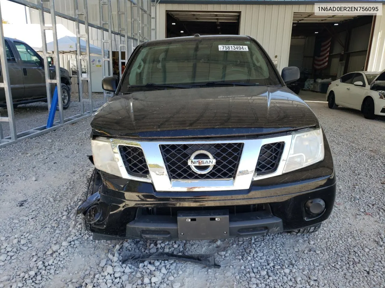 2014 Nissan Frontier S VIN: 1N6AD0ER2EN756095 Lot: 75813494