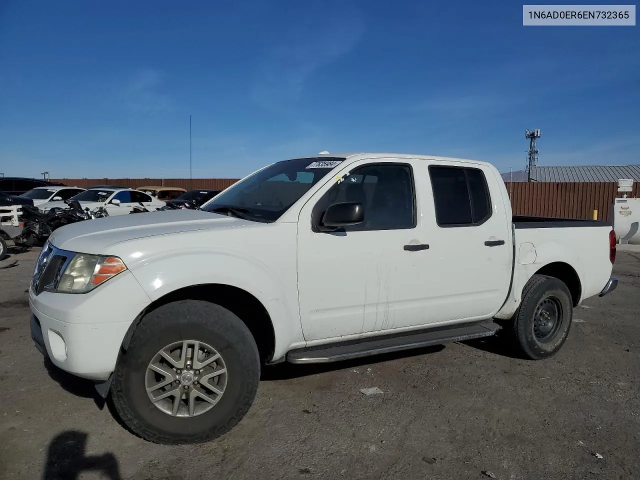 2014 Nissan Frontier S VIN: 1N6AD0ER6EN732365 Lot: 77635984