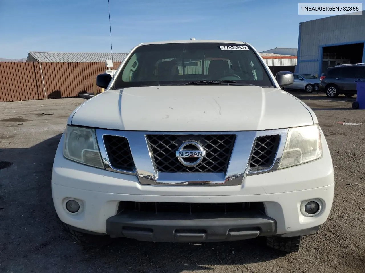 2014 Nissan Frontier S VIN: 1N6AD0ER6EN732365 Lot: 77635984