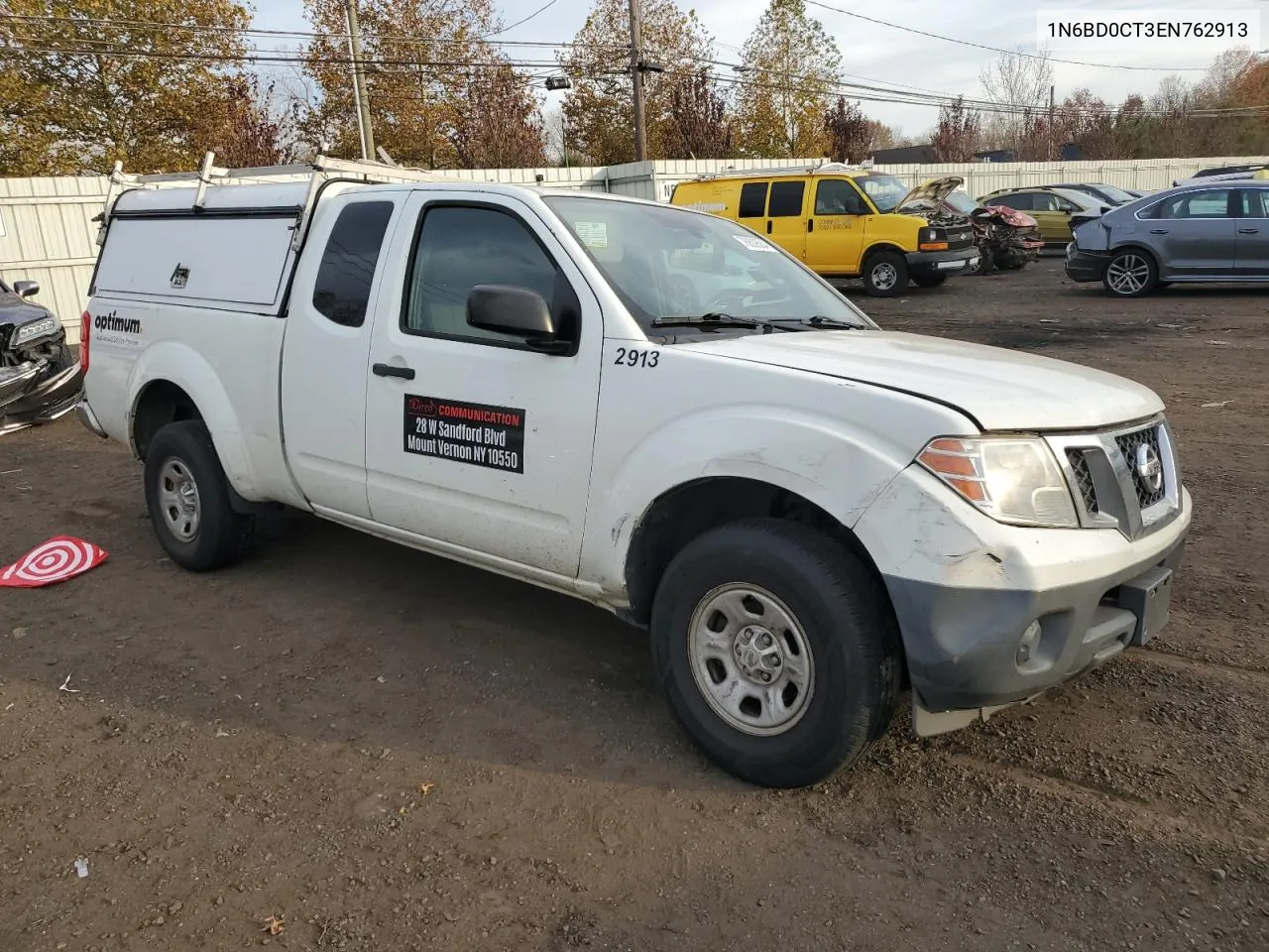 2014 Nissan Frontier S VIN: 1N6BD0CT3EN762913 Lot: 78809584