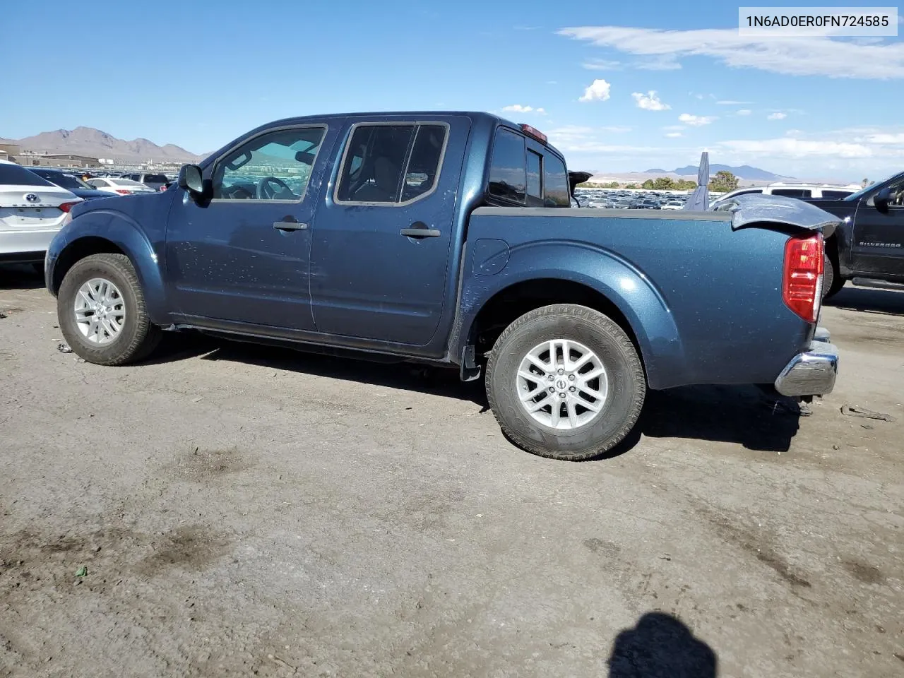 1N6AD0ER0FN724585 2015 Nissan Frontier S