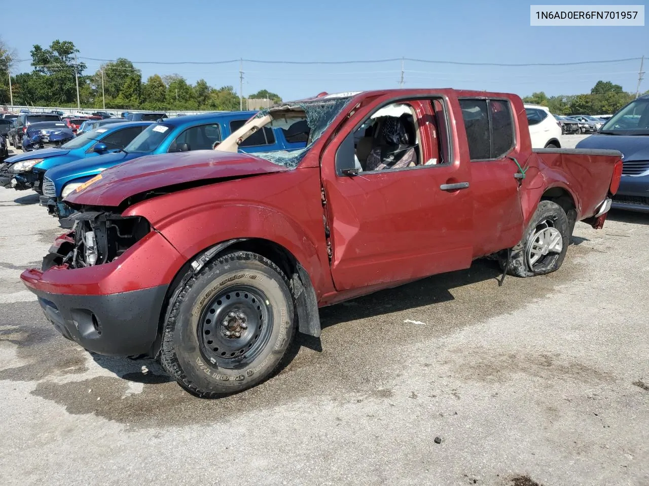 1N6AD0ER6FN701957 2015 Nissan Frontier S