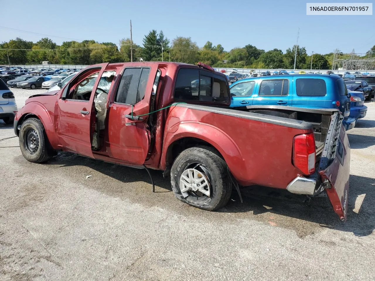 2015 Nissan Frontier S VIN: 1N6AD0ER6FN701957 Lot: 69419554