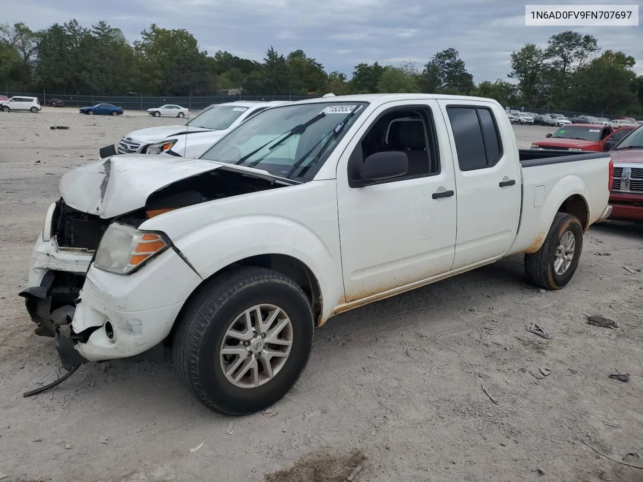 2015 Nissan Frontier Sv VIN: 1N6AD0FV9FN707697 Lot: 71535524