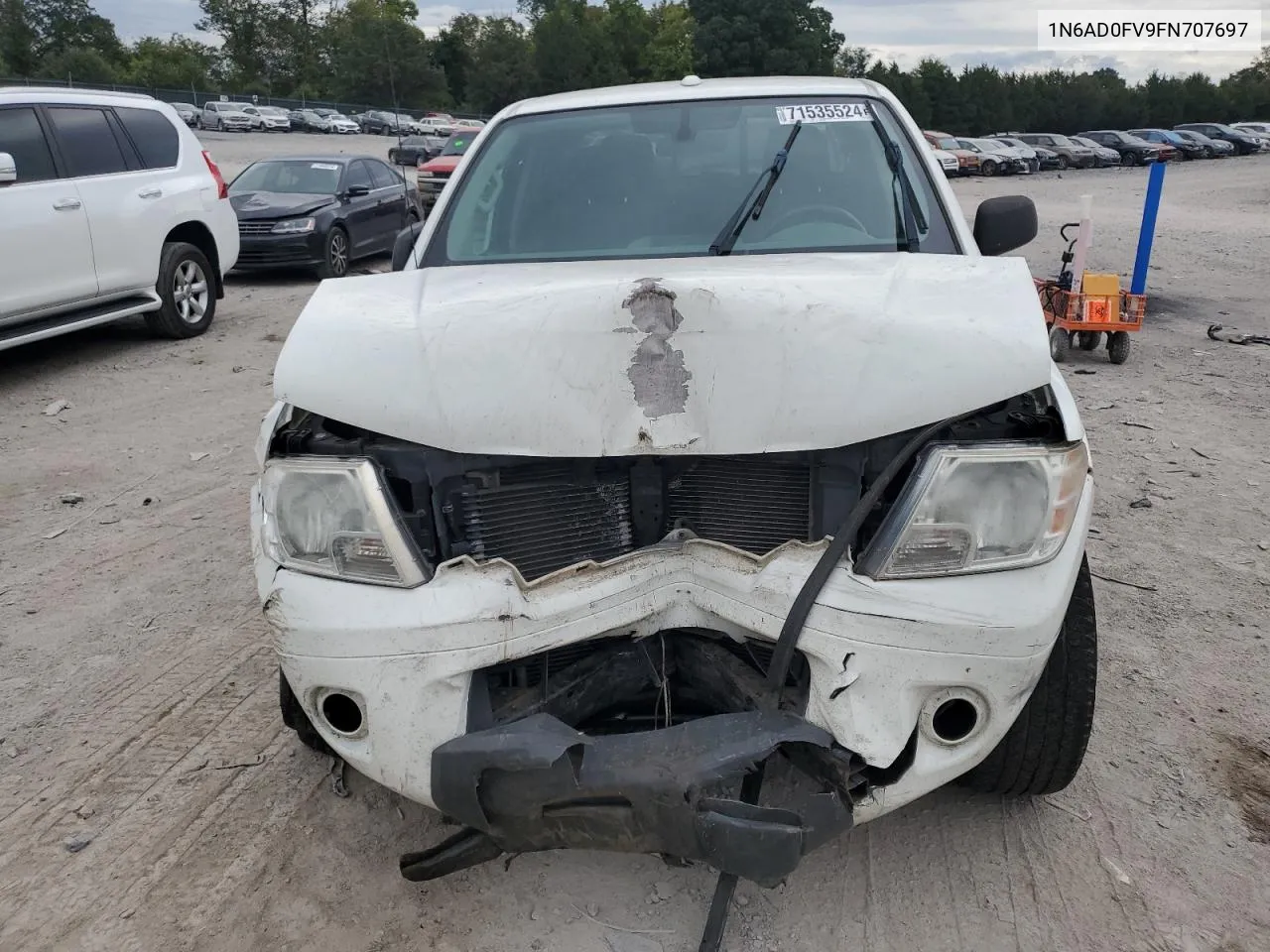 1N6AD0FV9FN707697 2015 Nissan Frontier Sv