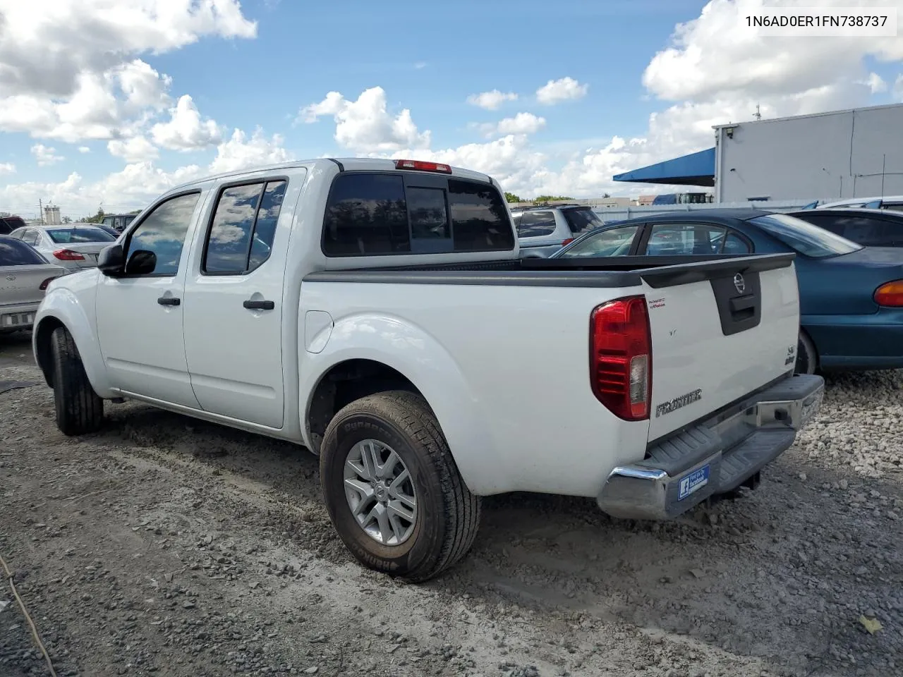 2015 Nissan Frontier S VIN: 1N6AD0ER1FN738737 Lot: 71989034